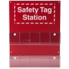 Estación para etiquetas de seguridad