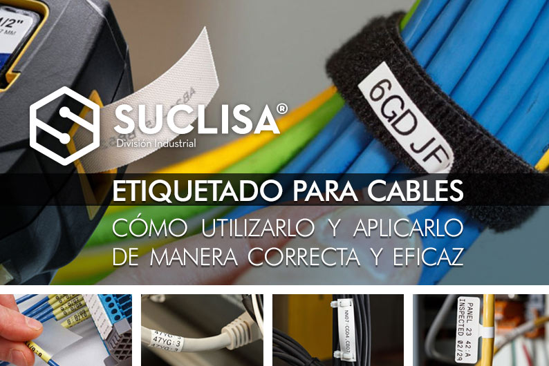 Etiquetas para Cables, Tamaño Grande, para Organizar e Identificar